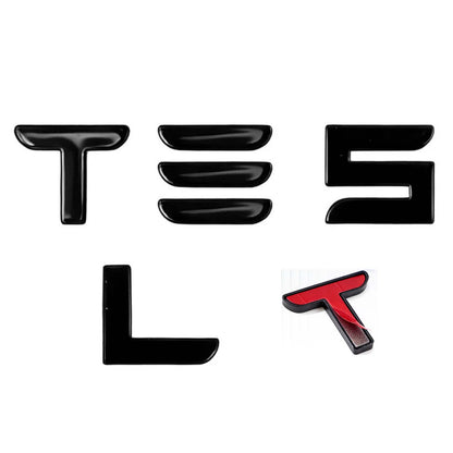 Tesla Model 3 Model Y Rear Emblem TESLA letter Logo Cover