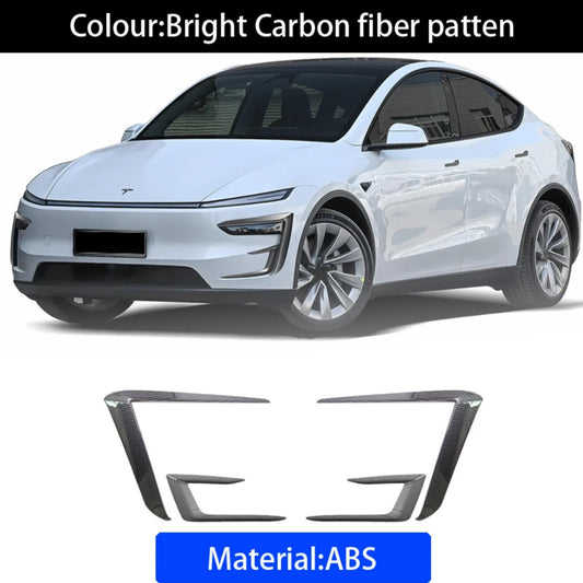 ‌Tesla Model Y Juniper Front Fog Light Trim Cover 2025+ 4pcs set