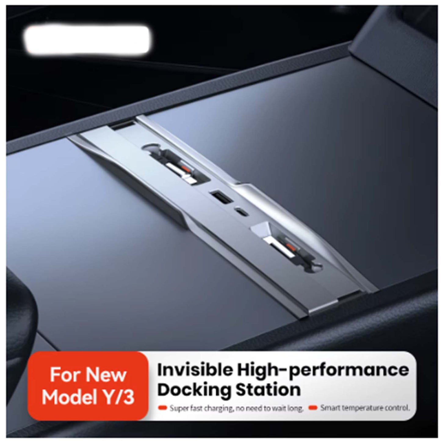 Tesla Model 3 Model Y Docking Station Type-C x2