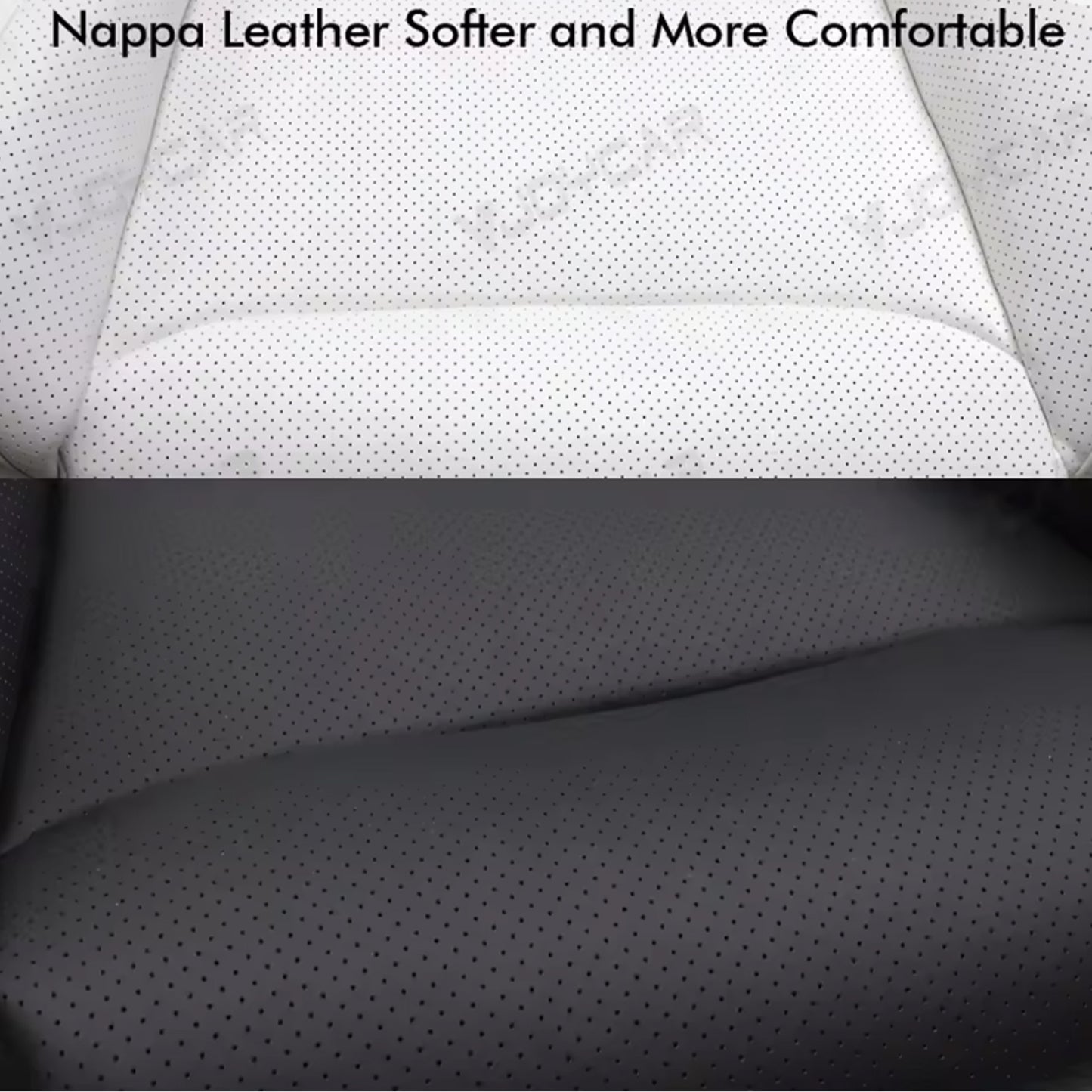 Tesla Model 3 Y Front Seats Performance Seat Replacement Nappa Leather With Installation