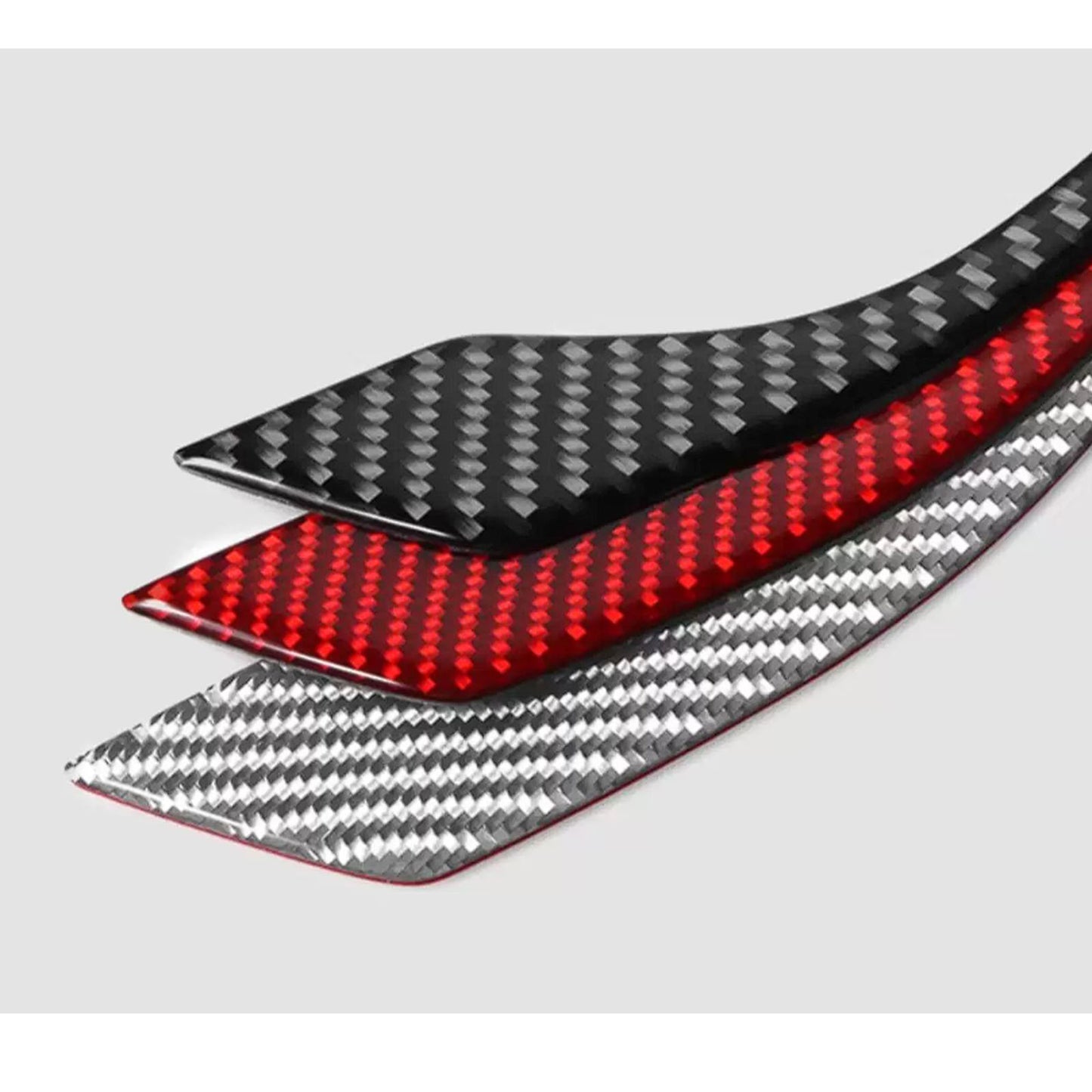 Tesla Model 3 Model Y Rearview Mirror Carbon Fiber Sports Trim Stickers anti-collision strips