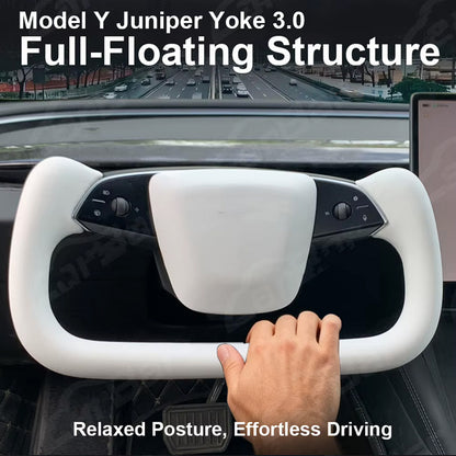 Tesla Model 3 HL Model Y JP Yoke Floating Structure Steering Wheel V3
