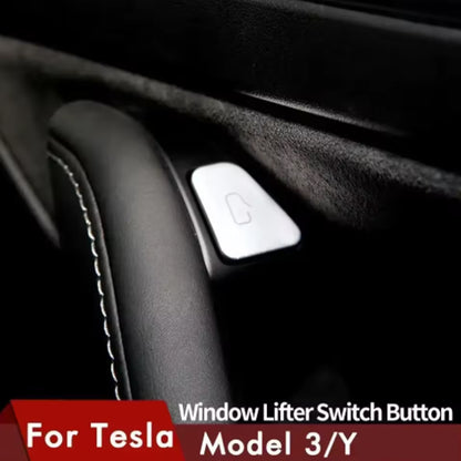 Model 3 Model Y Window Lift Button Sequins Trim 11 pcs