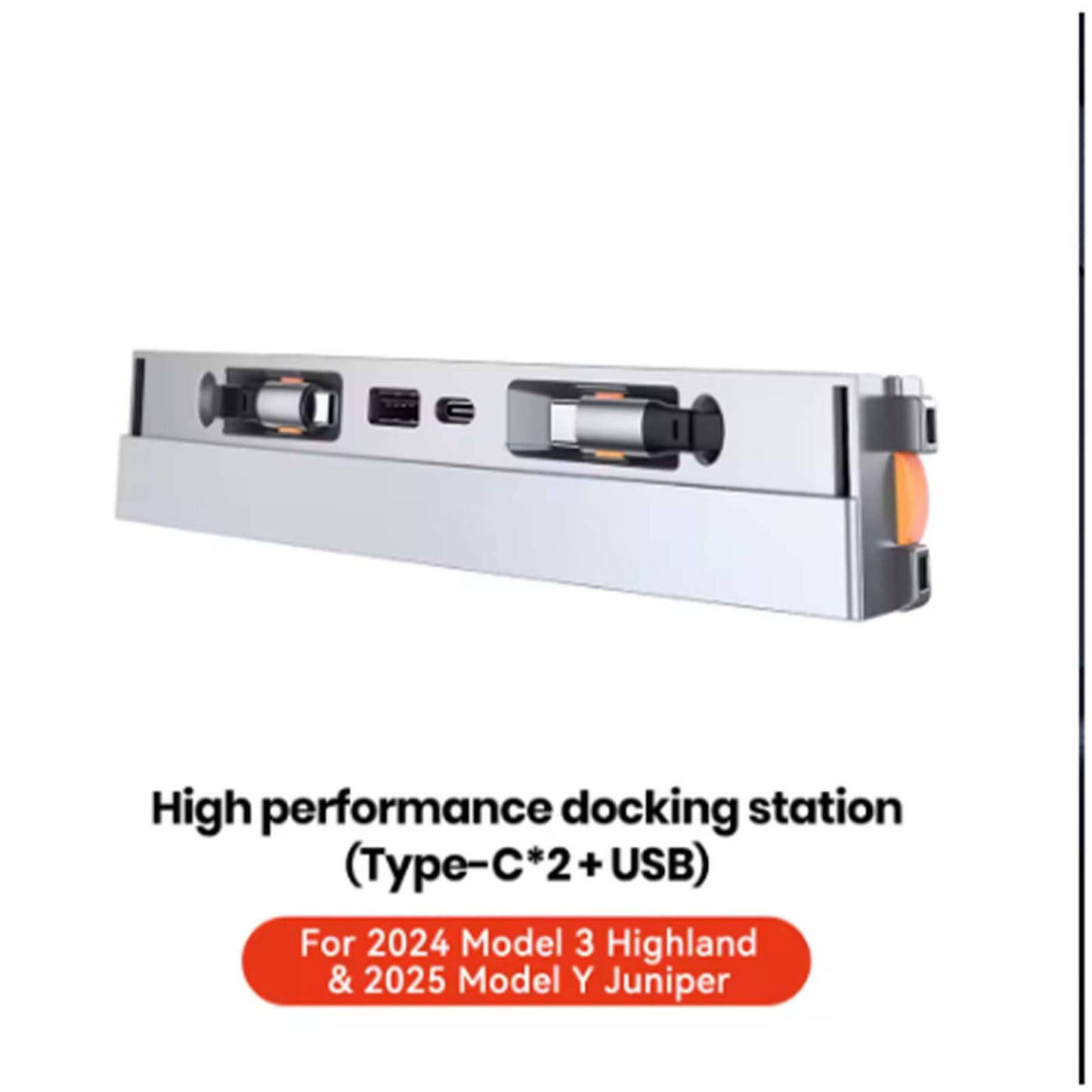 Tesla Model 3 Model Y Docking Station Type-C x2