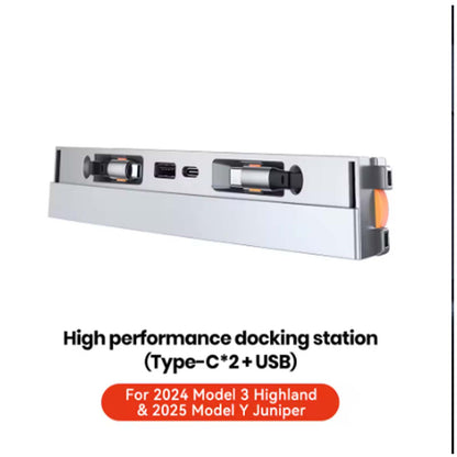 Tesla Model 3 Model Y Docking Station Type-C x2