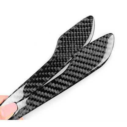 Tesla Model 3 Y Door handle 3D Black and Red Gloss carbon fiber Protector sticker