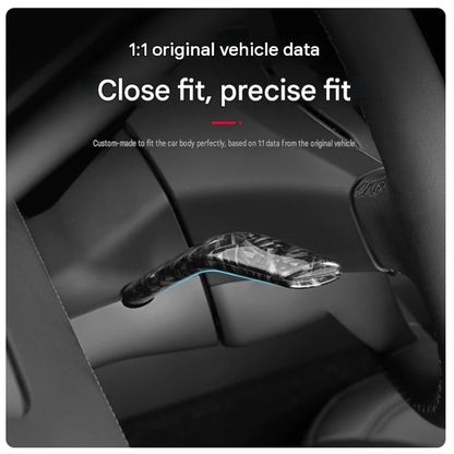 Model Y Juniper / Model 3 Highland Carbon Fiber Turn Signal Stalk Cover