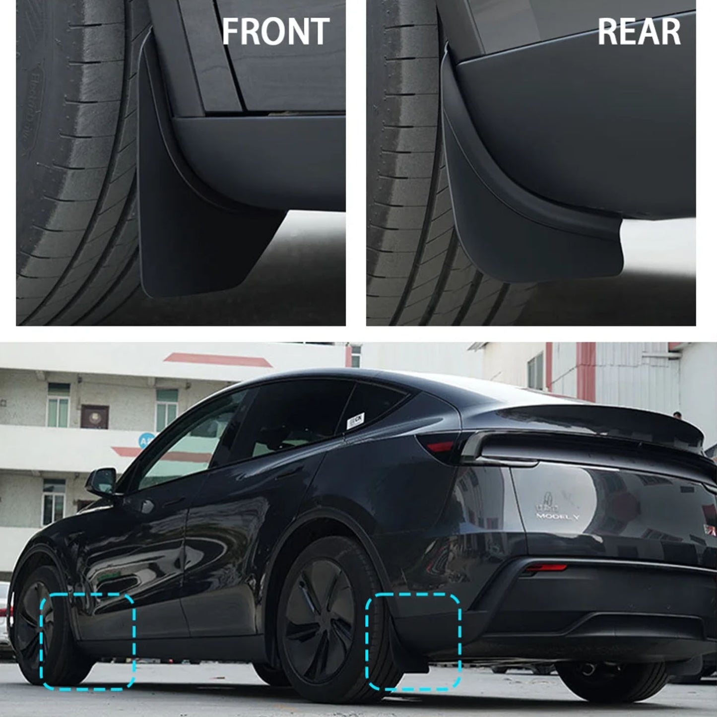Tesla Model Y TPE Mud flaps