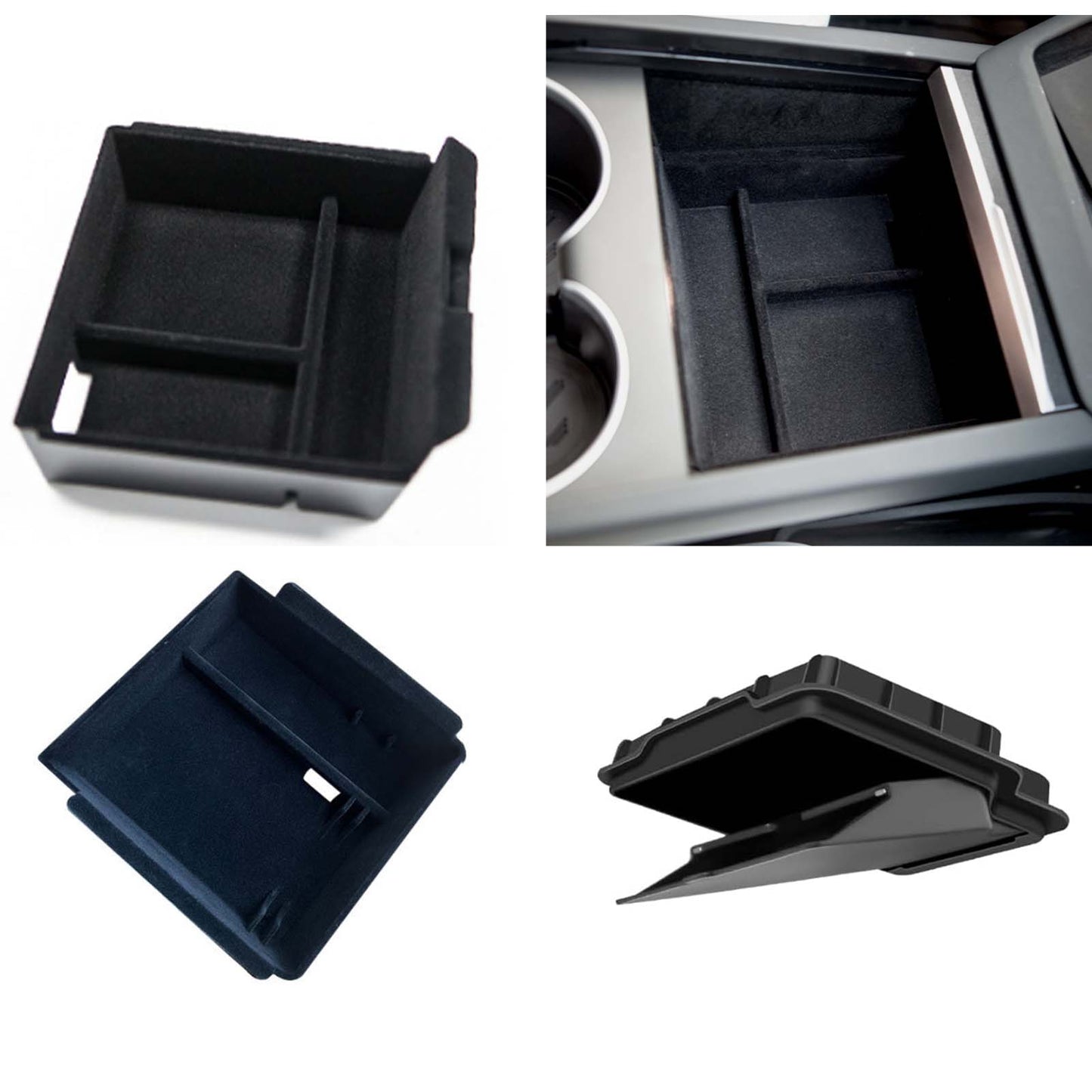 Tesla Model 3 Model Y Center Console Organizer Tray HL JP 3pcs