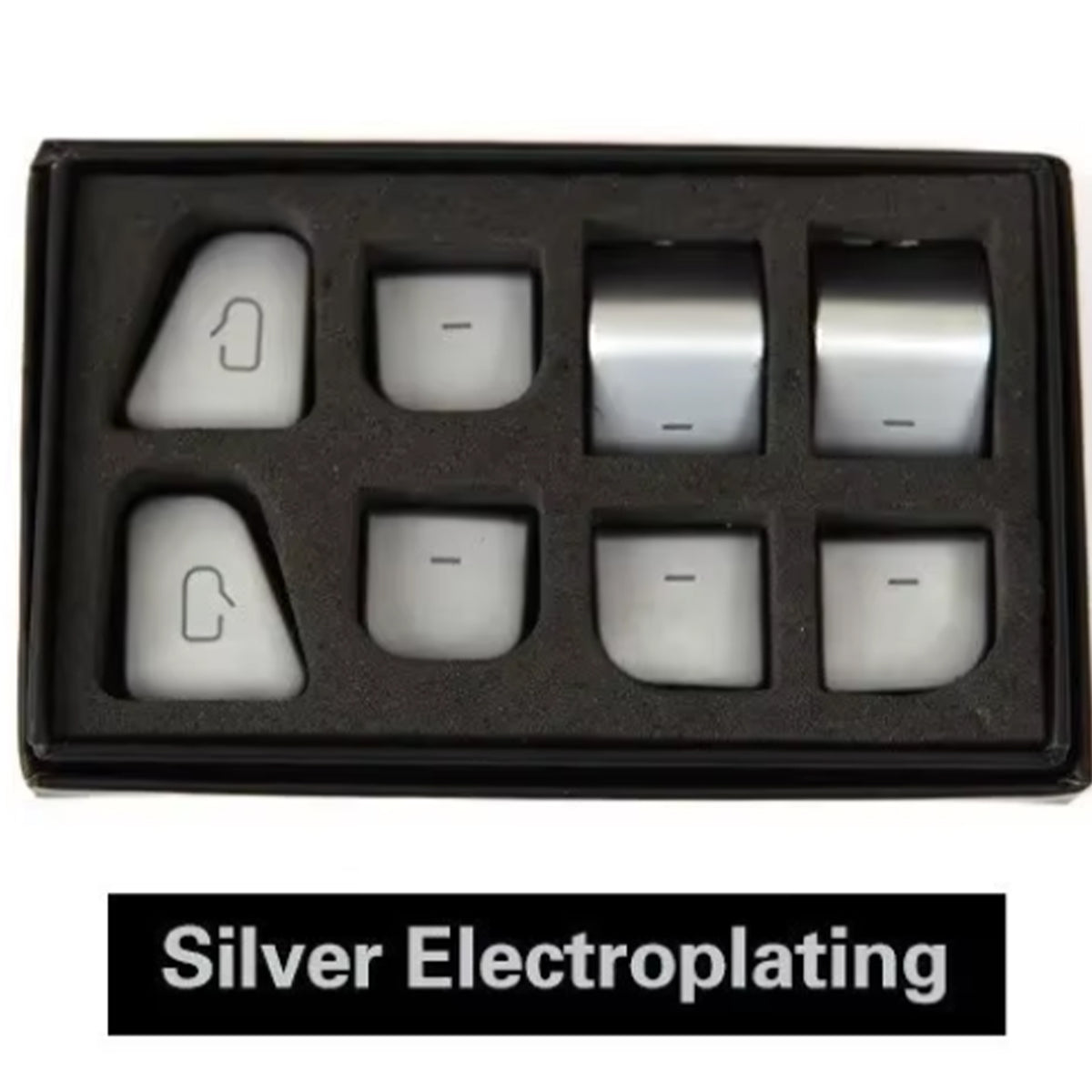 Model 3 Model Y Window Lift Button Sequins Trim 11 pcs