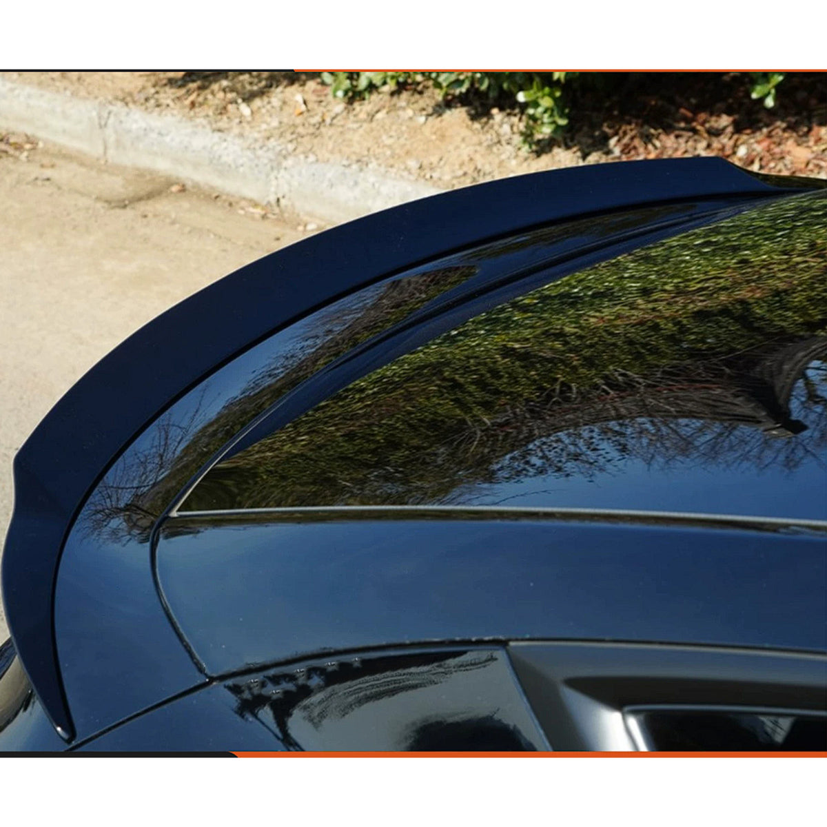 Model Y Rear Spoiler Wing V2 Gloss black
