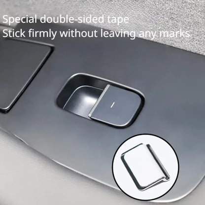 Model 3 Model Y Window Lift Button Sequins Trim 7 pcs
