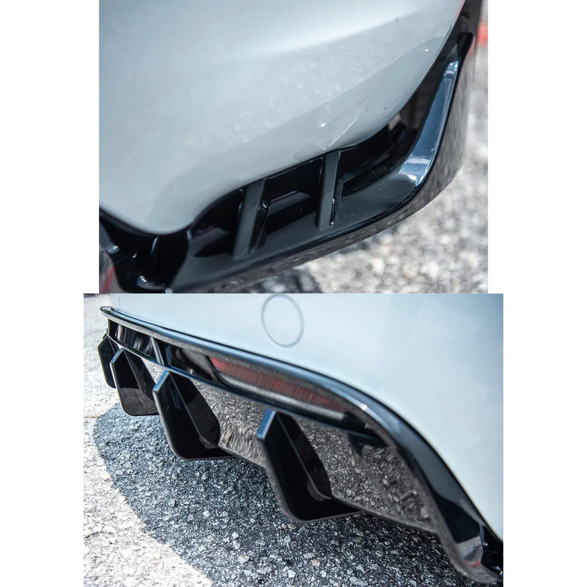 Tesla Model 3 Highland Rear Diffuser V3  Replacement