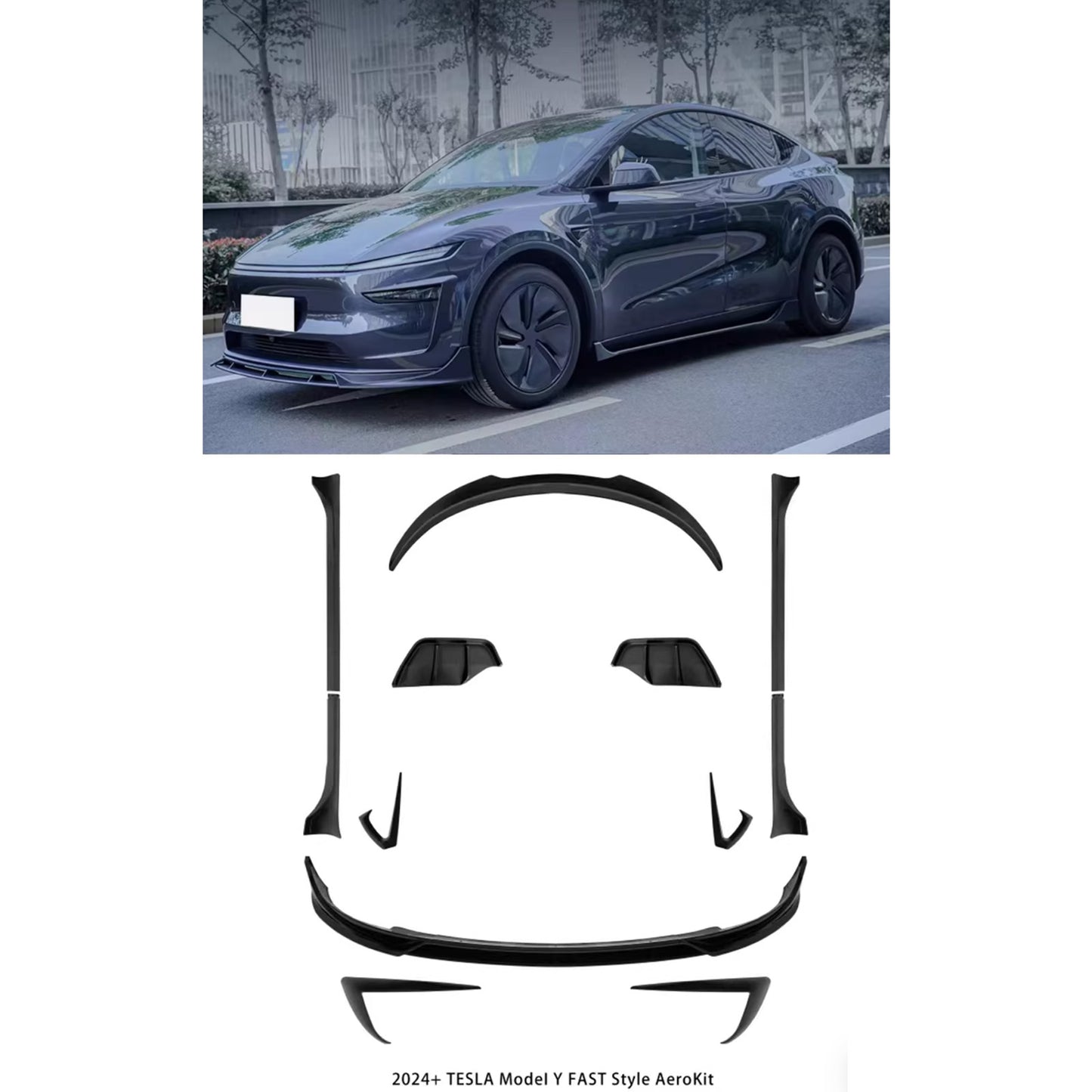 Tesla Model Y Juniper 2025+ FAST Style Aero kit Body kit