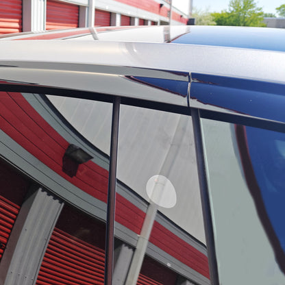 Tesla Model Y Side Window Deflector Vent Visors Gloss Black Matte black