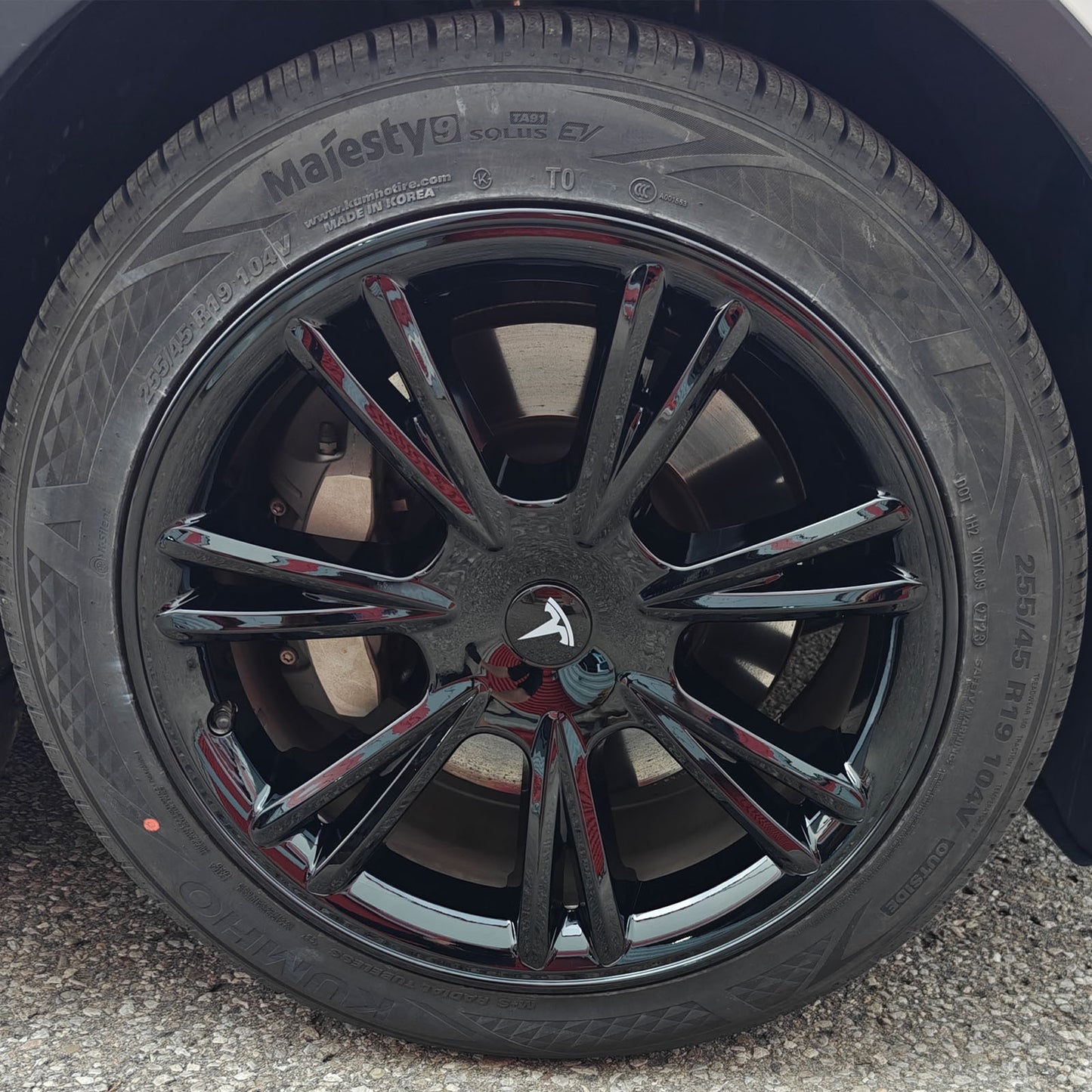 Tesla Model Y Rims wheel Cover 19 inch 4PCS/Set Full Cover Protecting Hub
