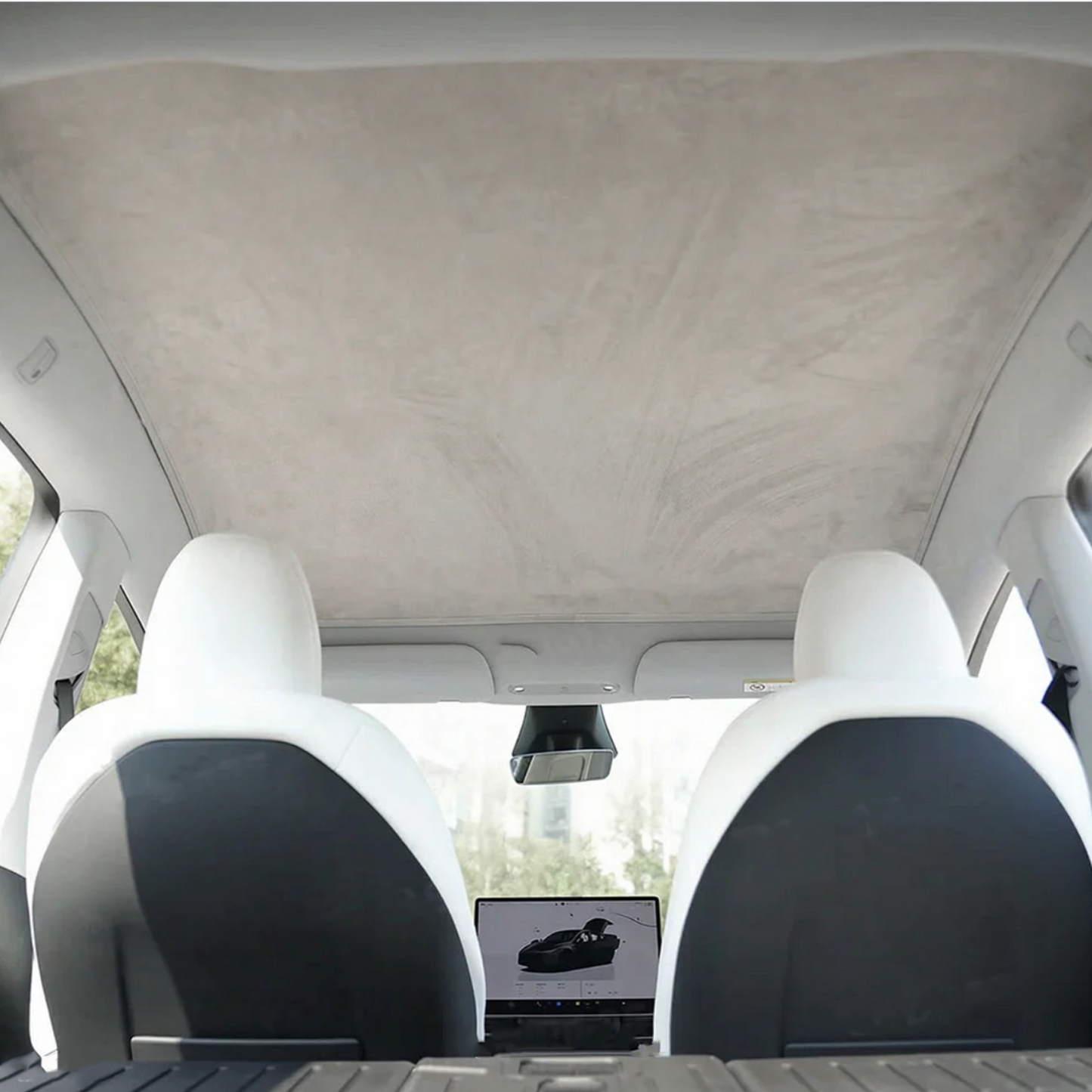 Model Y Sunshade Silicone Electrostatic Sunroof Shade Heat Insulation UV Protection