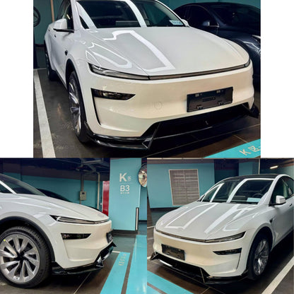 Tesla Model Y Juniper 2025+ Front Lip Spoiler V2