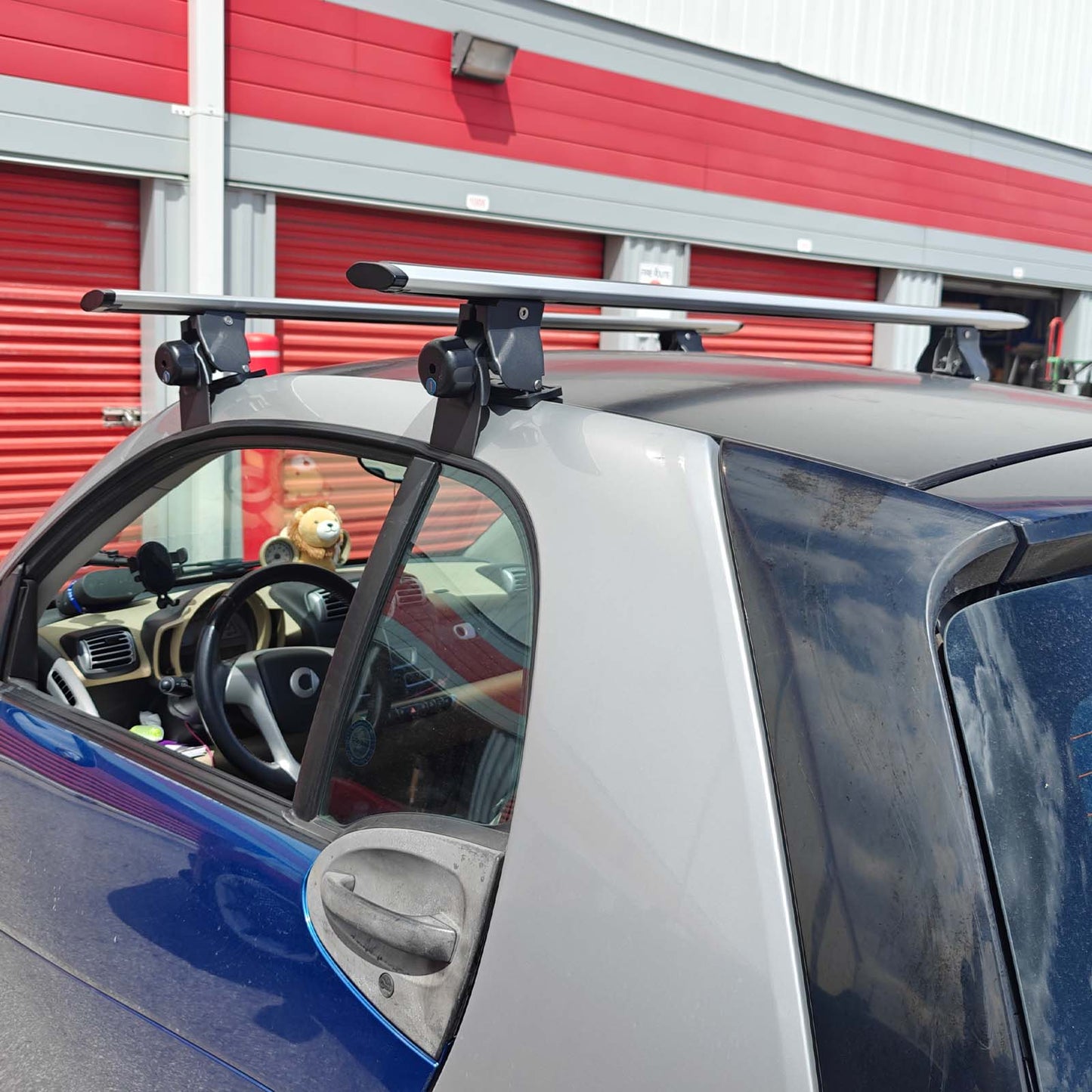 Bare Roof Universal 51-59" Aluminum Roof Rack Cross Bar Full Set
