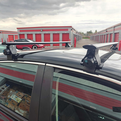 Bare Roof Universal 51-59" Aluminum Roof Rack Cross Bar Full Set