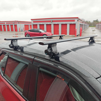 Bare Roof Universal 51-59" Aluminum Roof Rack Cross Bar Full Set