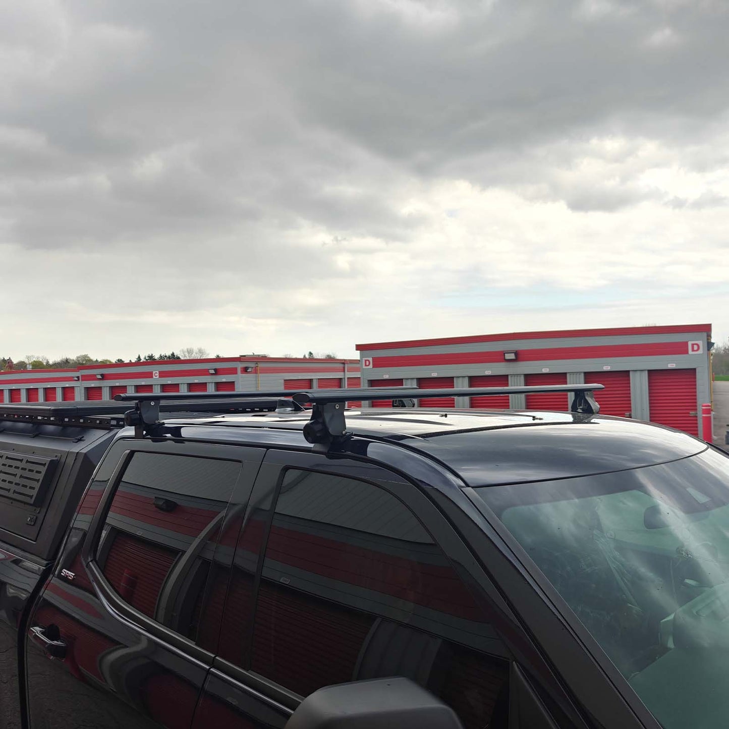 Bare Roof Universal 51-59" Aluminum Roof Rack Cross Bar Full Set