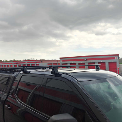 Bare Roof Universal 51-59" Aluminum Roof Rack Cross Bar Full Set