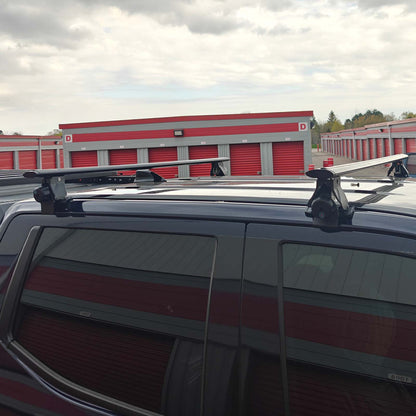 Bare Roof Universal 51-59" Aluminum Roof Rack Cross Bar Full Set