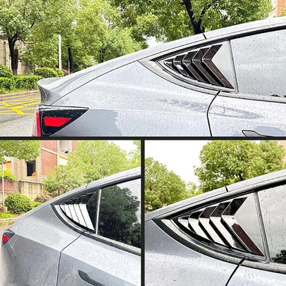 Tesla Model 3 Model Y Rear Side Window Louver Cover Vent Visor