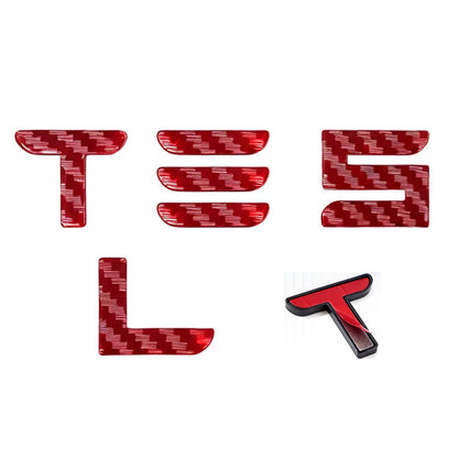 Tesla Model 3 Model Y Rear Emblem TESLA letter Logo Cover