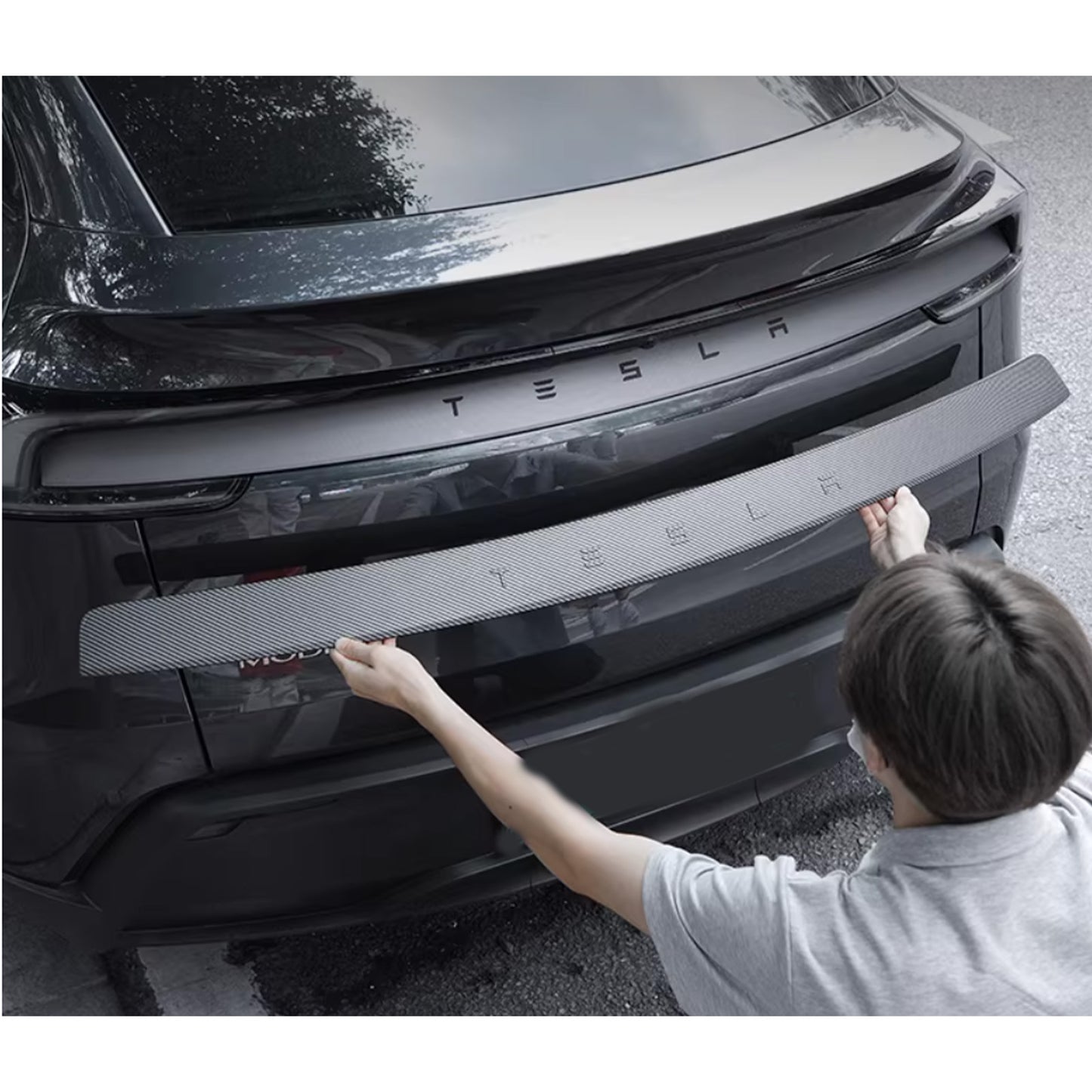 Tesla Model Y Juniper Tail Light Trim Strip