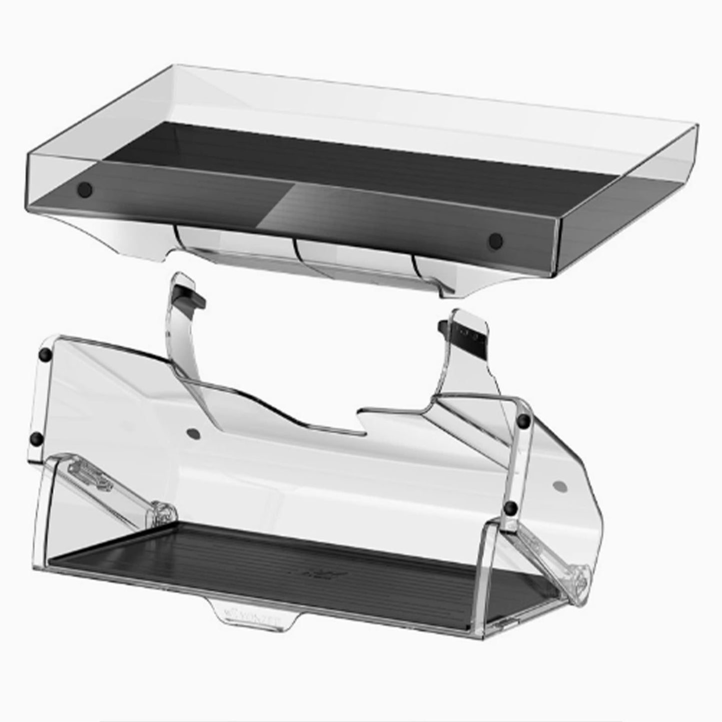 Tesla Model Y Model 3 Highland/Juniper Under Screen Storage Box Behind Screen Holder Hidden Shelf Tray