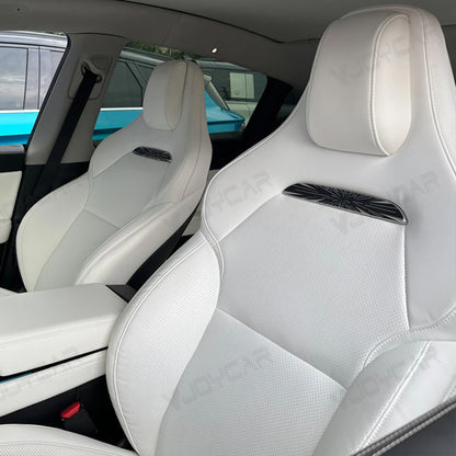 Tesla Model 3 Y Front Seats Performance Seat Replacement Nappa Leather With Installation