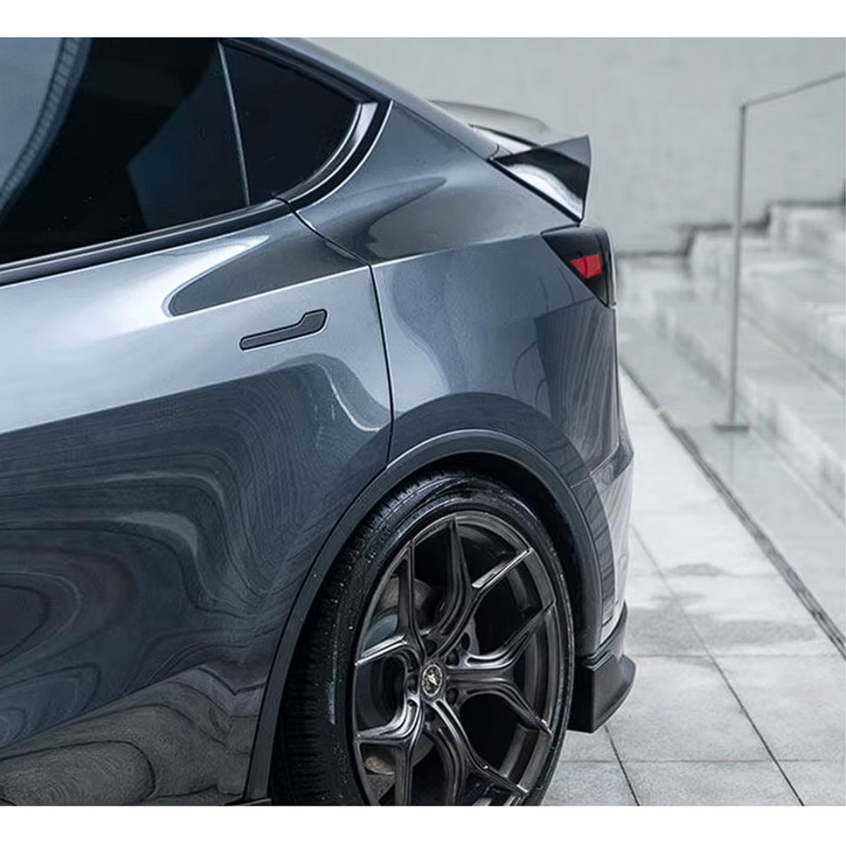 Model Y Rear Spoiler Wing V3 Gloss black