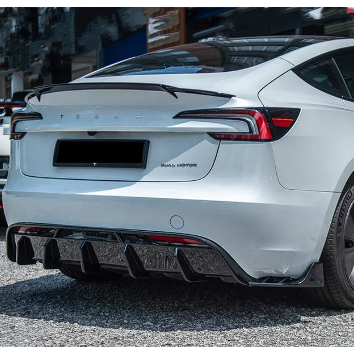 Tesla Model 3 Highland Rear Diffuser V3  Replacement