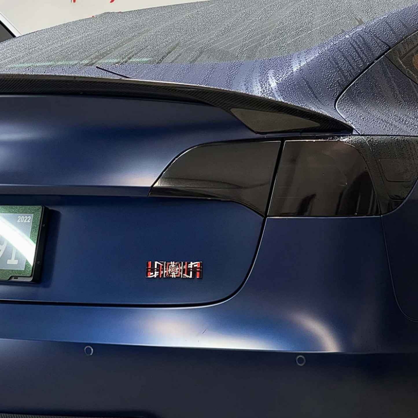 Tesla Plaid Spaceballs Tribute Aluminum Badge Trunk Emblem PLAID
