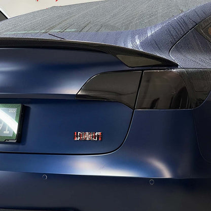 Tesla Plaid Spaceballs Tribute Aluminum Badge Trunk Emblem PLAID