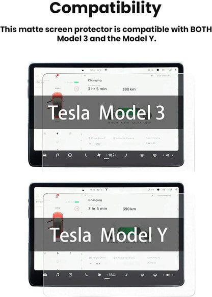 Tesla Model 3 Y Screen Protection Film Matte