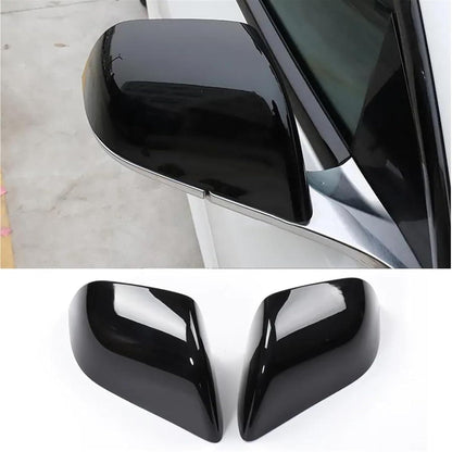 Tesla Model 3 Rearview Side Mirror Cover Cap 2 PCS Gloss Black