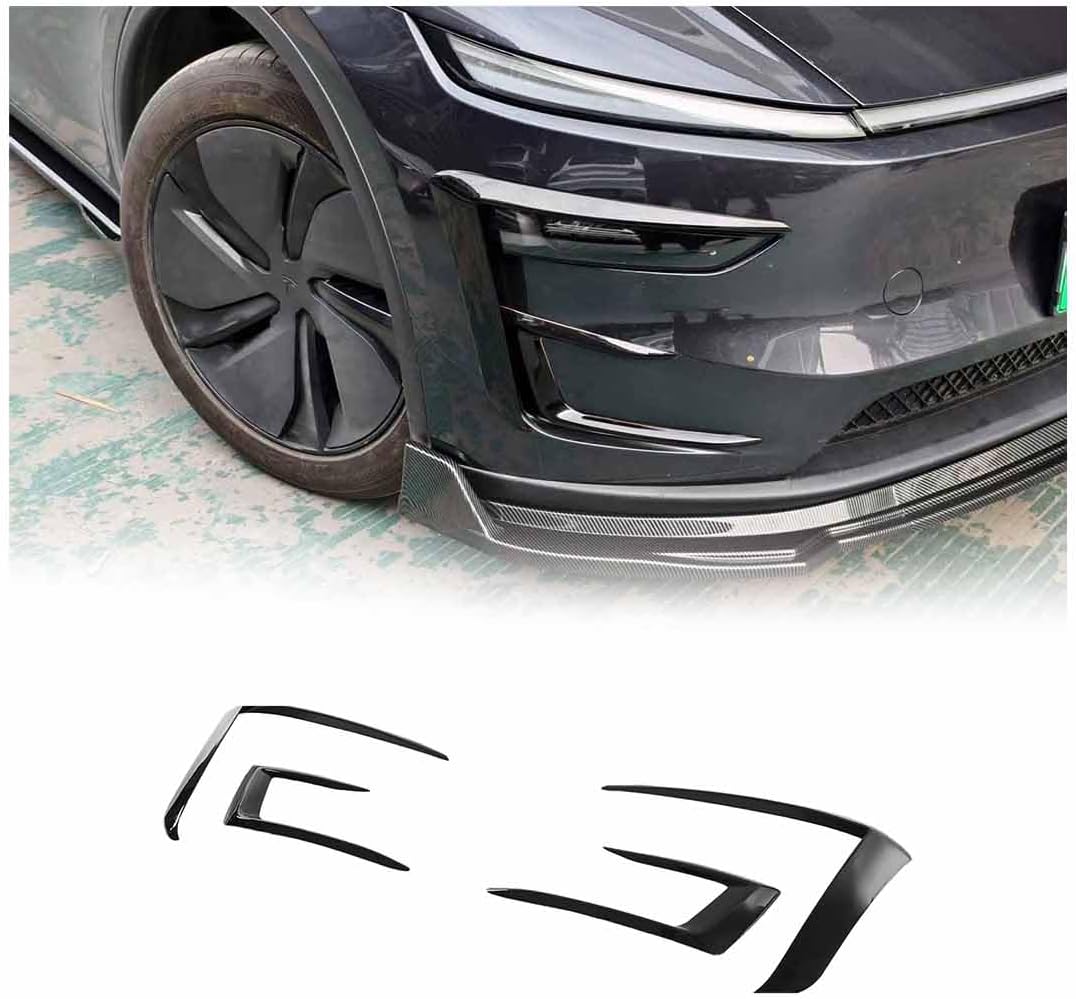 ‌Tesla Model Y Juniper Front Fog Light Trim Cover 2025+ 4pcs set