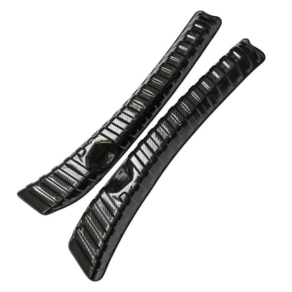 Tesla Model 3 Highland Door Sill Protector Anti-Kick Protect Carbon Fiber pattern