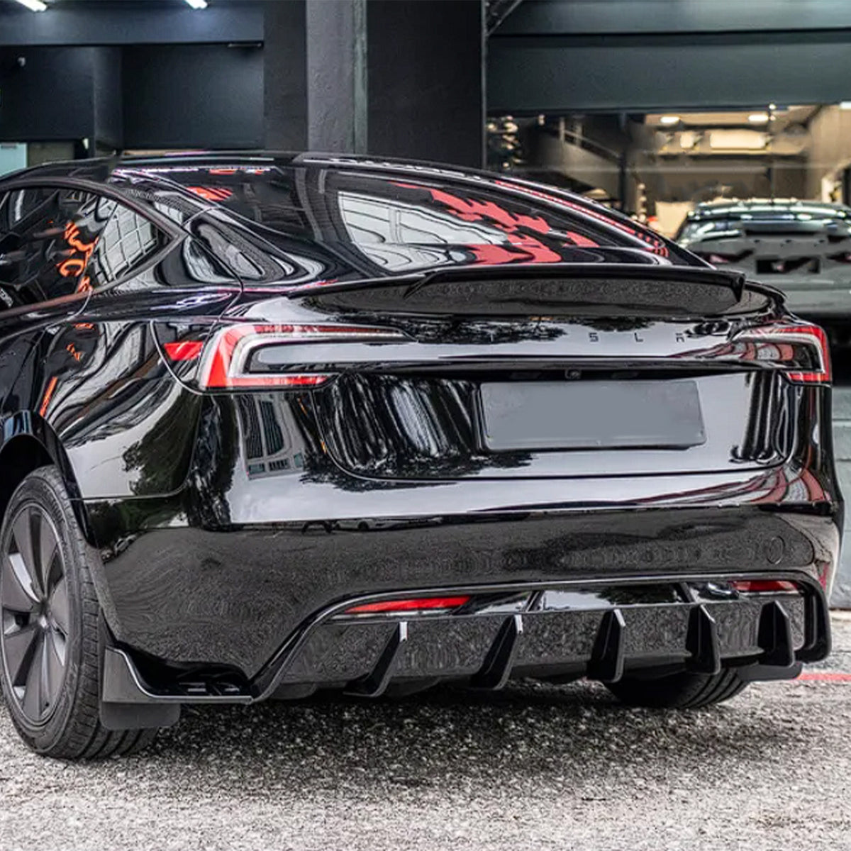 Tesla Model 3 Highland Rear Diffuser V3  Replacement