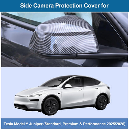 Tesla Model Y Juniper Rearview Side Mirror Cover Cap 2 PCS