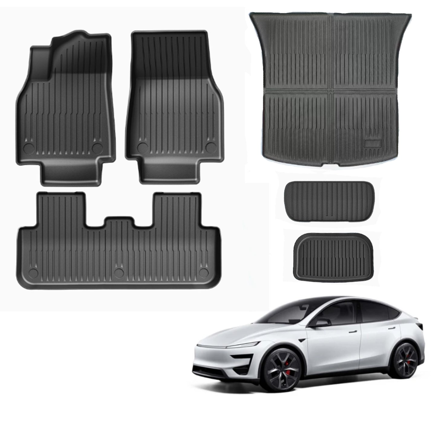 Tesla Model Y Juniper 2026+ TPE All-weather 3D Floor Mats