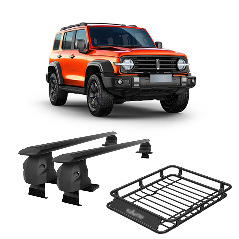 Roah Trip Heavy Duty High Quality Crossbar FLUSH / RAISED Roof Rack Crossbars Full Set Free shipping