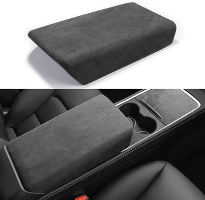 Tesla Model 3 / Model Y Alcantara Armrest Cover