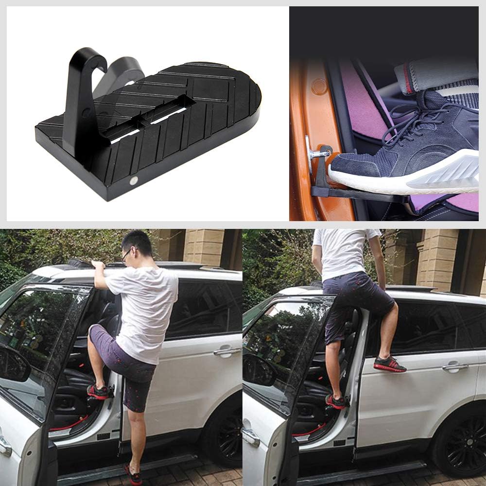 Car Door Step - Easy Access with Safety Hammer for Car Rooftop