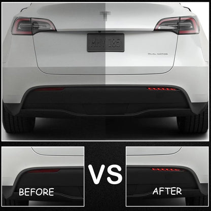 Model 3 Model Y Rear Bumper Reflector Brake Lights With Turn Signal