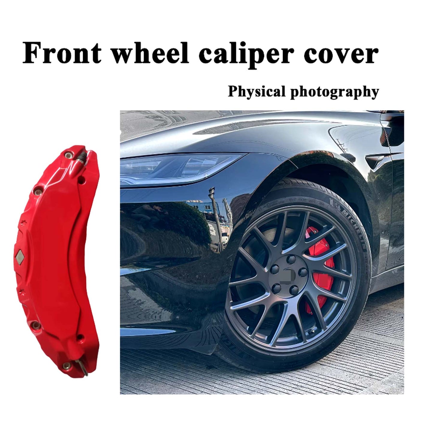 Tesla Model 3 Highland 2024+ Brake Caliper Aluminum Cover