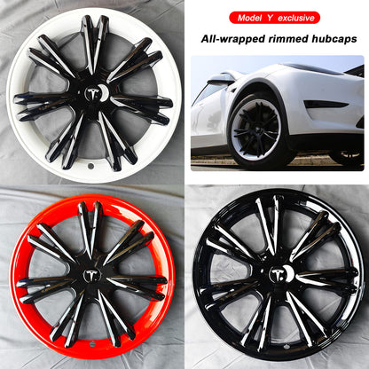 Tesla Model Y Rims wheel Cover 19 inch 4PCS/Set Full Cover Protecting Hub